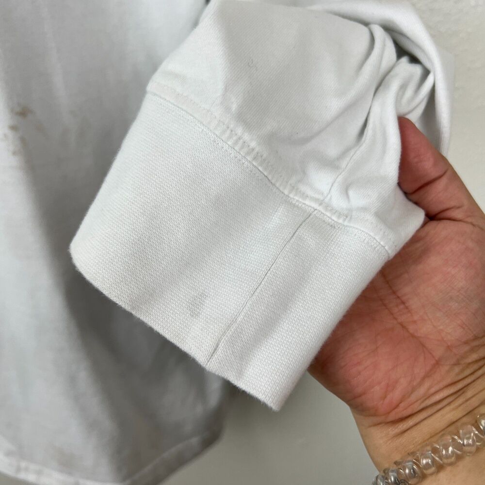On Cloud Long Sleeve Shirt Men Extra Large White Run On Clouds Club Long Tee - Picture 8 of 15